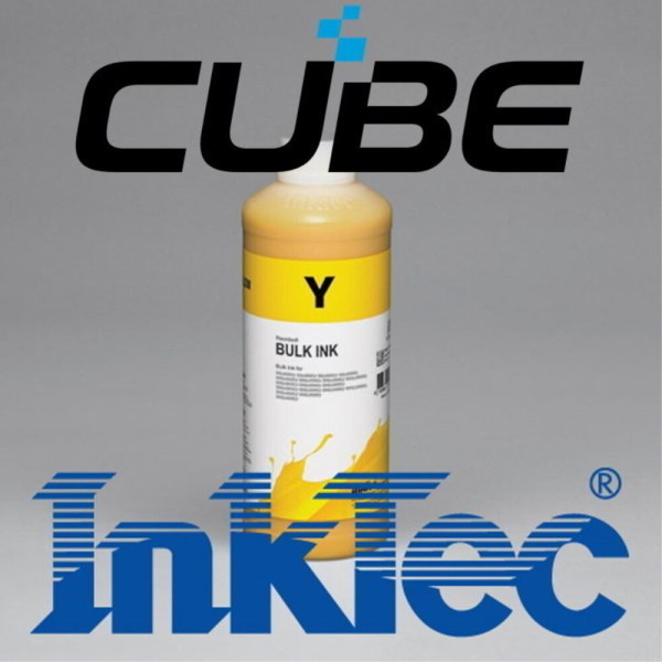 [오늘출발]잉크테크 캐논호환 1리터 노랑 안료 GI-96 GX6092 GX7090 GX7091 GX7092 C5000-01LY 전용주입공병포함