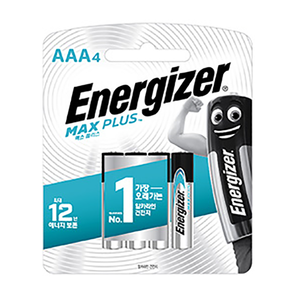 [에너자이저홀딩스]에너자이저 에너자이저 알카라인맥스플러스AAA건전지(4입)