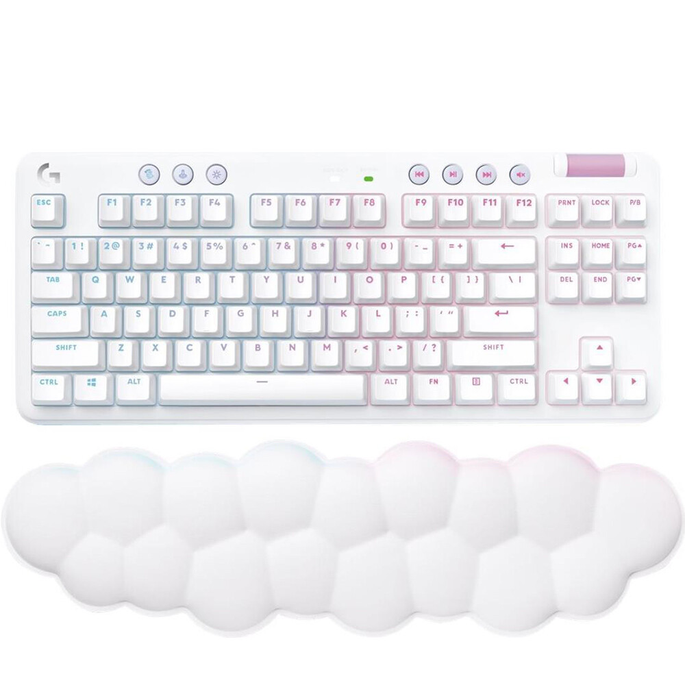 로지텍 G715 오로라 컬렉션 게이밍 키보드 화이트 tactile