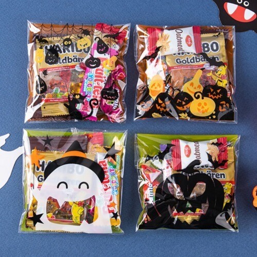 [오늘출발] 할로윈 파티 5종 단체간식 사탕+무료라벨 어린이집 학교 이벤트 회사 과자 꾸러미 답례품 구디백 행사 선물