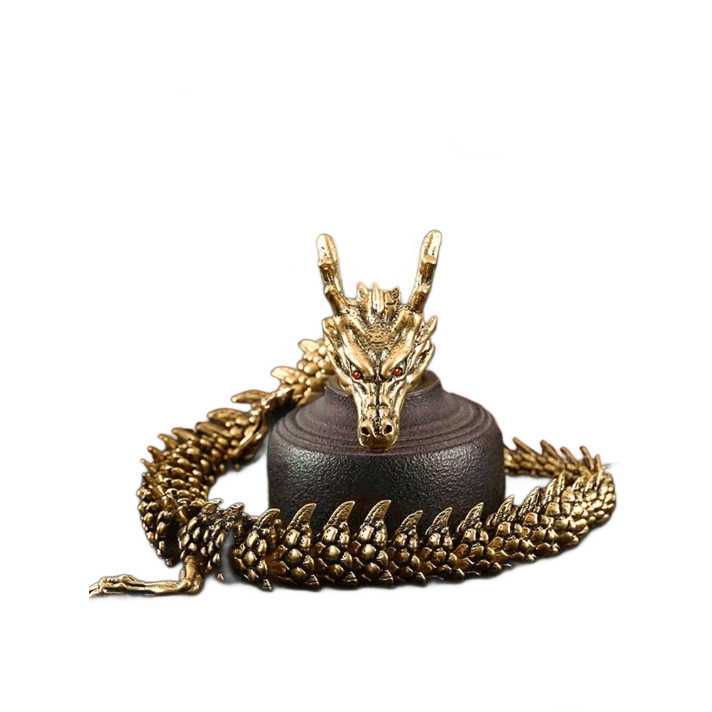 용 행운 황동 용체인 재물 풍수 자유변형 장식품 공예품 선물