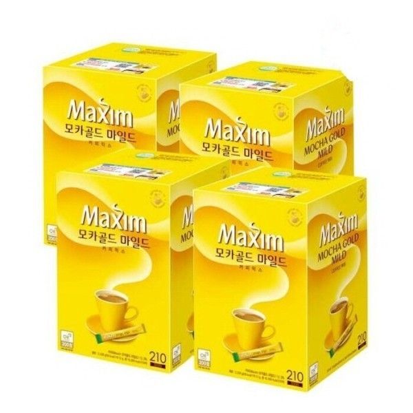 맥심 동서식품맥심 모카골드 마일드 210T x4개입 총840T