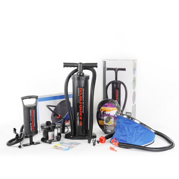 [오늘출발] INTEX 에어매트용 튜브용 수리패치 손펌프 발펌프 모음 대용량으로 빠른 공기 넣기 가능