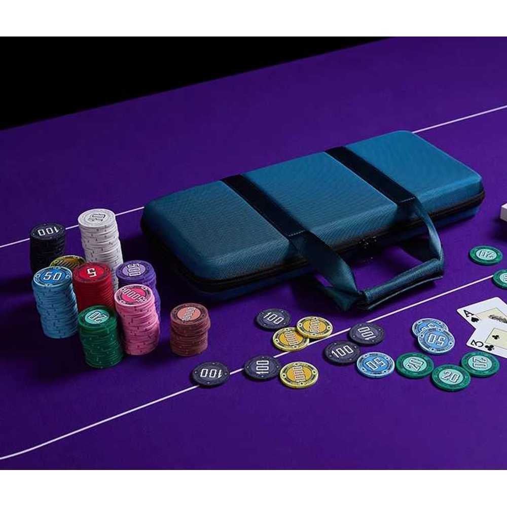 포커칩세트 홀덤 게임 카드 카지노칩 올인 원형 300p