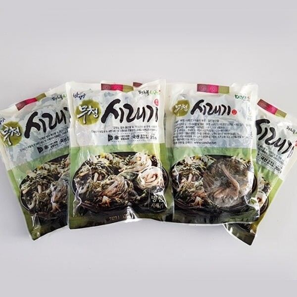 산지직송 양구 펀치볼 무청 시래기 200g x 20팩