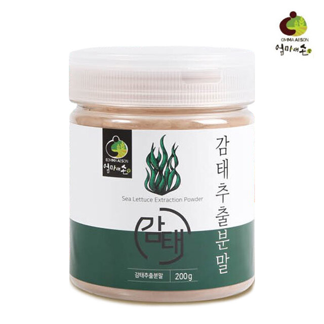 엄마애손 제주 감태 추출물 분말 감태 가루 차 200g