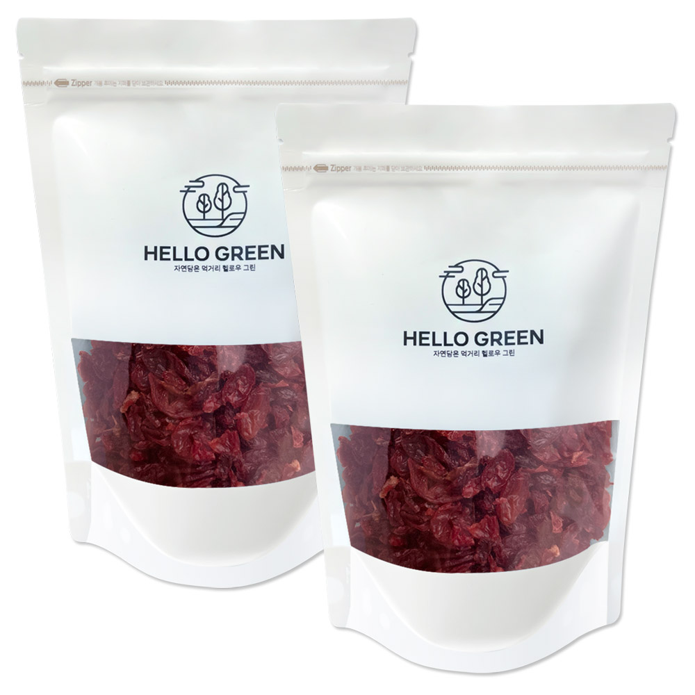 헬로우그린 헬로우그린 구례 건조 산수유 300gX2(팩) 총600g