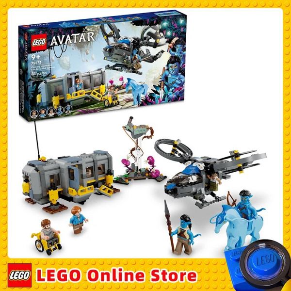 [호환] 레고 호환 선물용 및 아바타 플로팅 마운틴: 사이트 26 RDA Samson 75573 빌딩 장난감 세트 영화 팬 어린