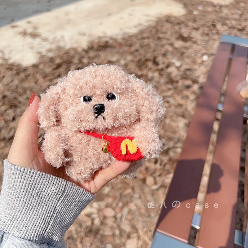 귀여운 곰 토끼 고양이 커비 봉제 동물 캐릭터 애플 에어팟 1 2  배낭 강아지 Airpods Pro(2세대 USB-C타입