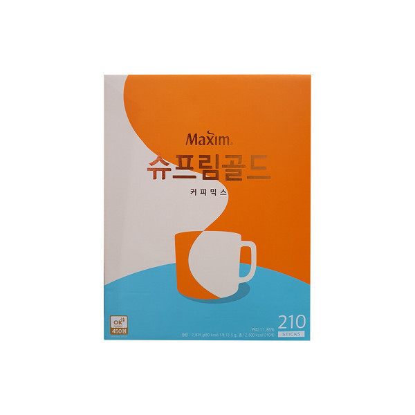 [동서식품][오늘출발] 맥심 동서 맥심 슈프림골드 13.5g x 210입 / 무료배송