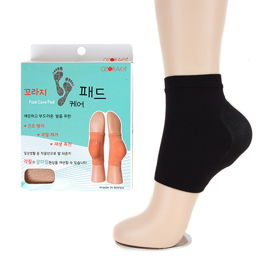 [오늘출발] FCP01 꼬라지 발 뒤꿈치 각질 패드 실리콘 풋 케어 패드