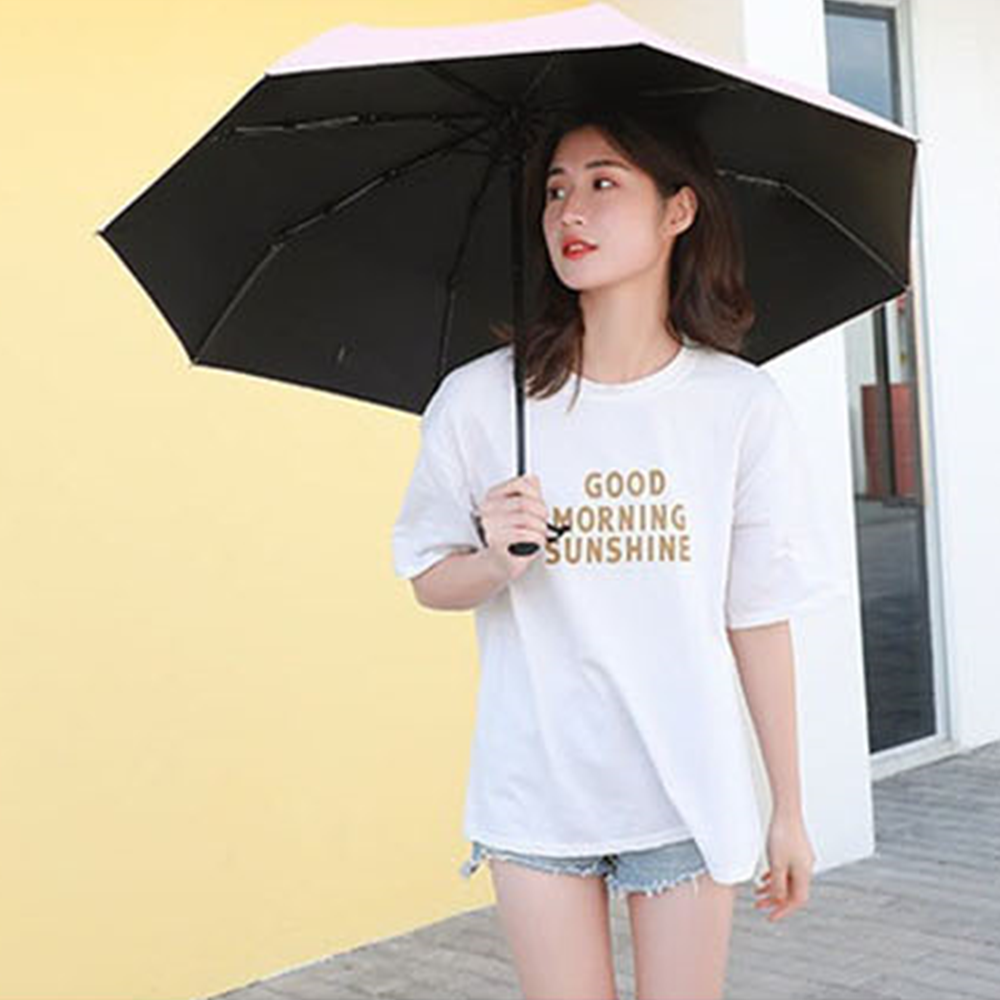 [오늘출발] 가벼운 250g 암막 양우산 자외선차단 파스텔 3단