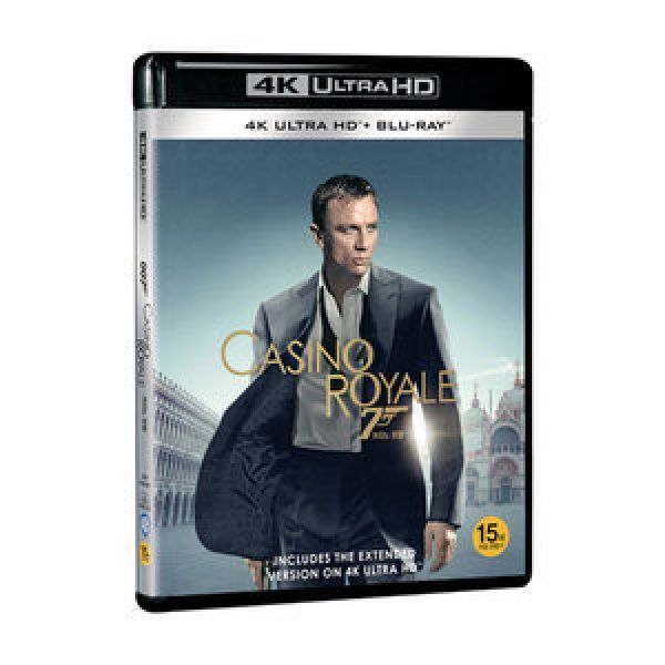 블루레이  007 카지노 로얄  4K UHD2D  2disc