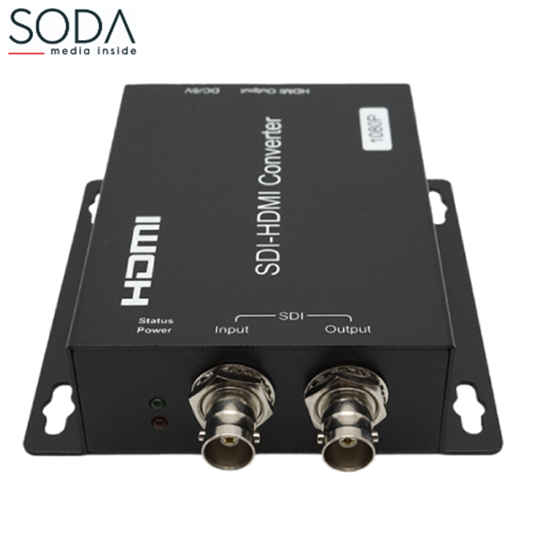 [오늘출발] 영상컨버터 SODA-STH (SDI to HDMI) 변환젠더 미니