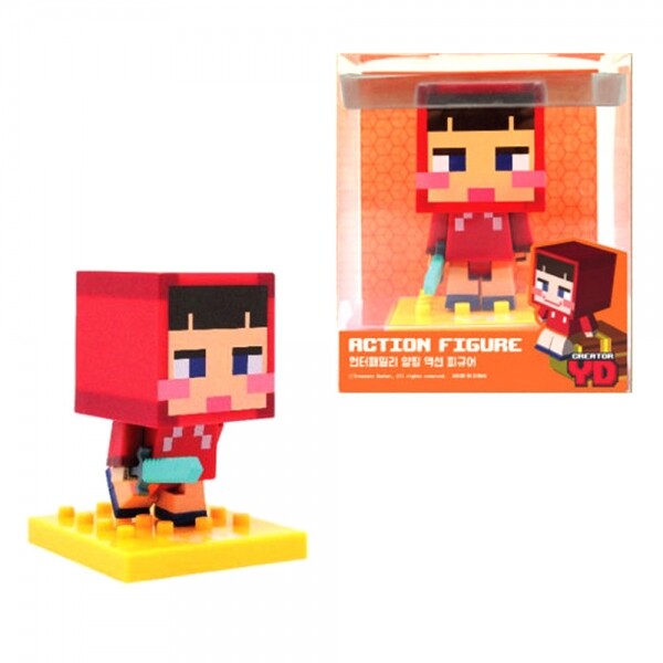 [오늘출발] 토이세븐 작동 캐릭터 헌터 패밀리 유아 양띵 액션 피규어 장난감 완구