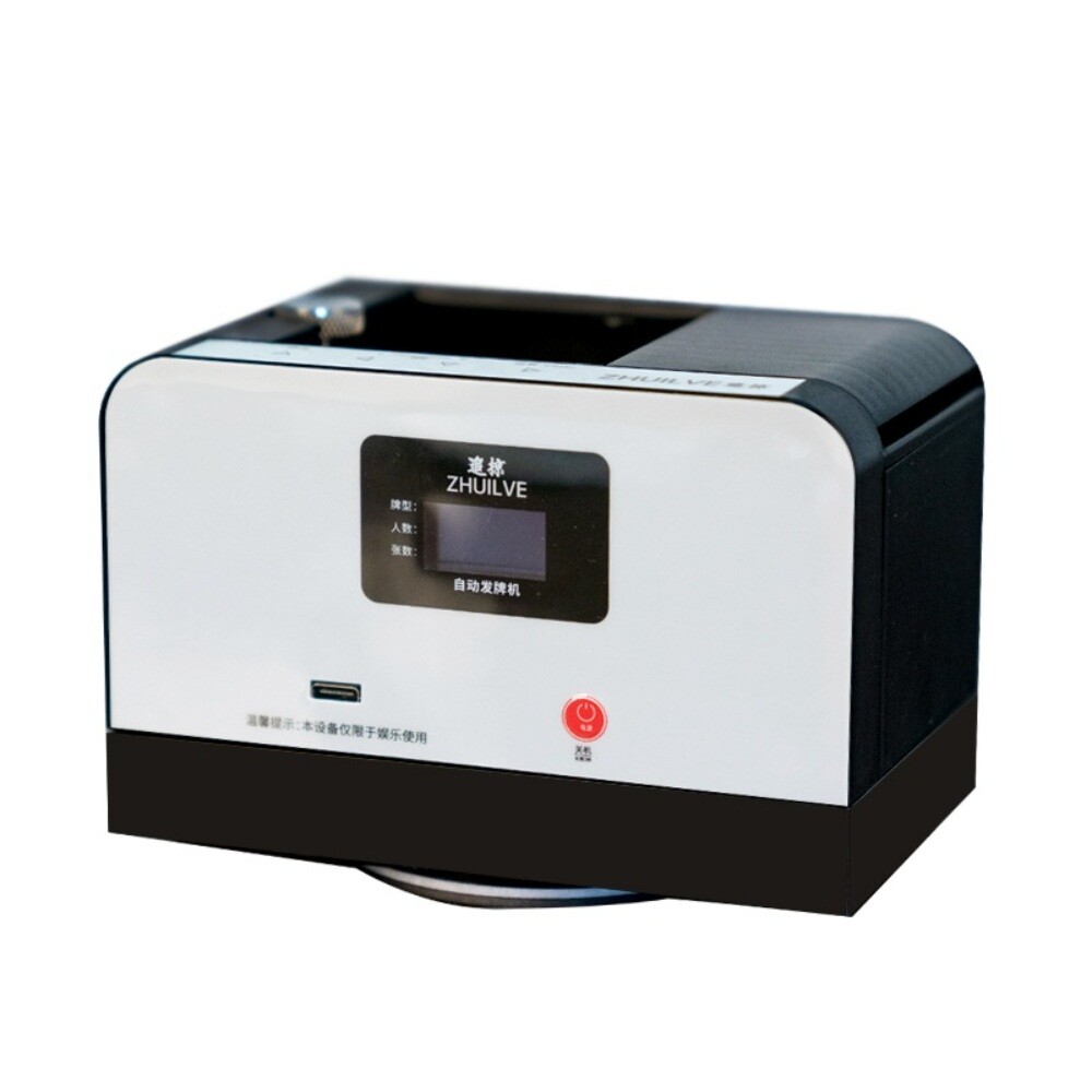 자동 카드 딜러 포커 머신 무선 충전식 홀덤 바카라 분배기