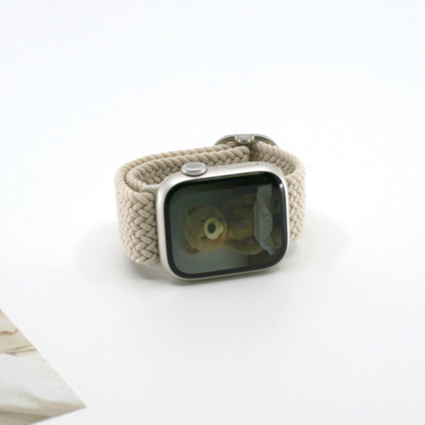 [호환] 아이모노 니트 스트랩 애플워치 갤럭시워치 9 8 7 6 SE 2 울트라 호환 베이직 실리콘 밴드 줄질 끝장세일