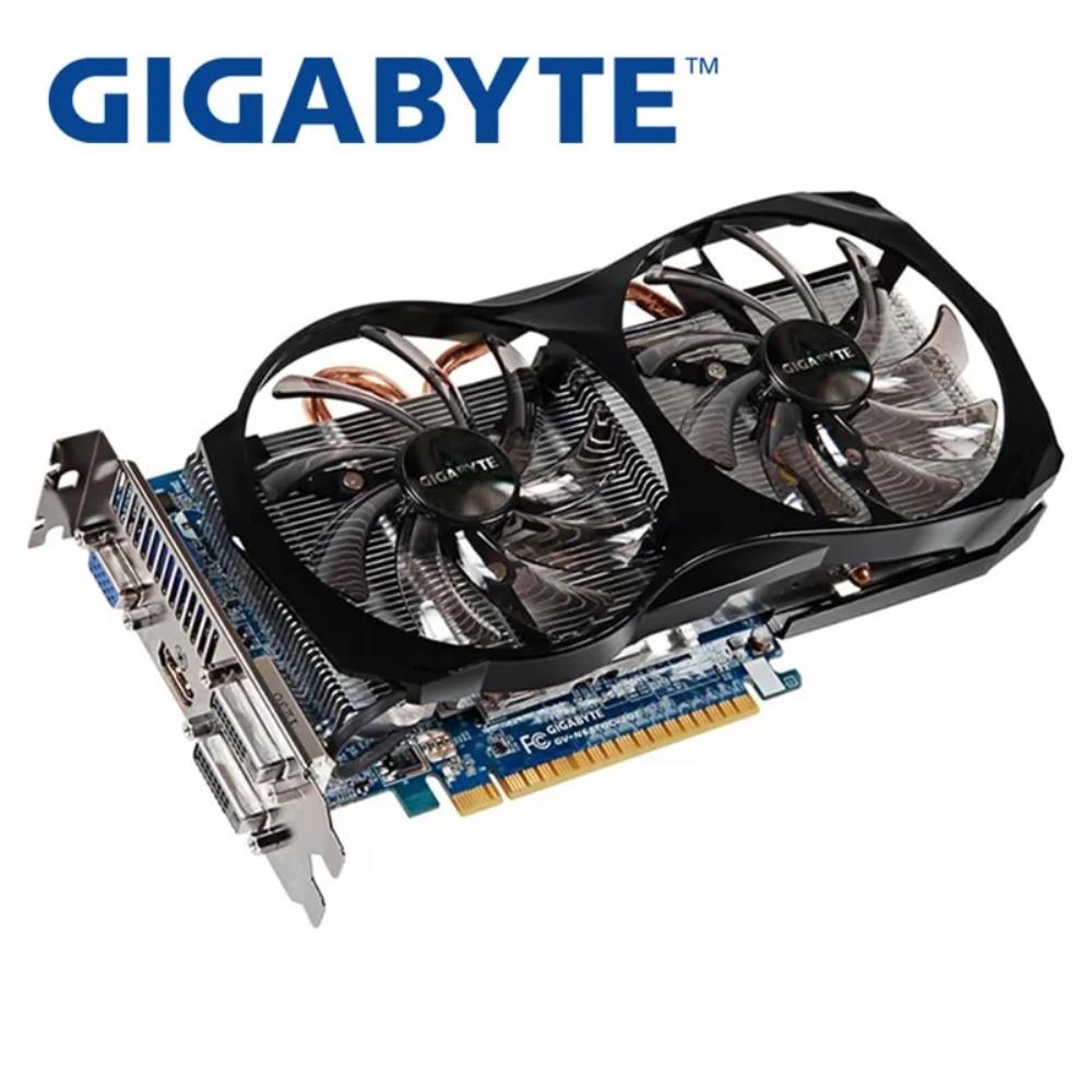 GIGABYTE 지포스 GTX 660 그래픽 카드 GPU 맵 메모리 엔비디아 GTX6602GB PCI-E 2GB 192 비트 GDDR5