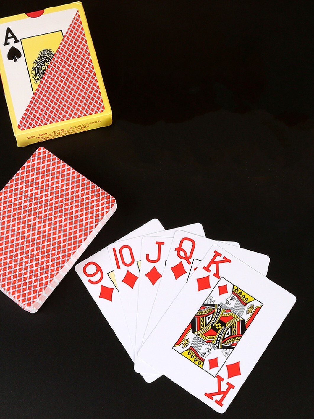 [오늘출발]포커 카드 원덱 원카드 트럼프 카드놀이 카지노용 카드 레드 컬러