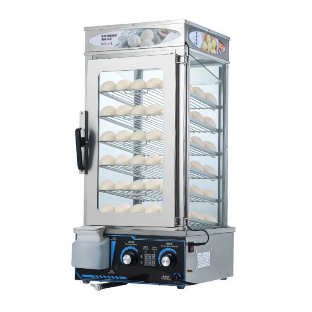 업소용 삼립 호빵기계 만두 찐빵 스팀기 유리 간식