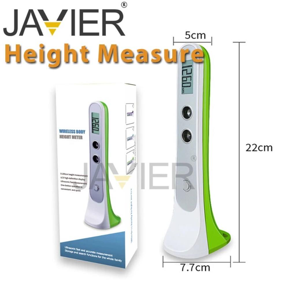 [해외] 초음파 키재기 JAVIER 높이 측정 스타도미터 장치 및 성인용 규칙 센서 모니터 기계 휴대용 장비