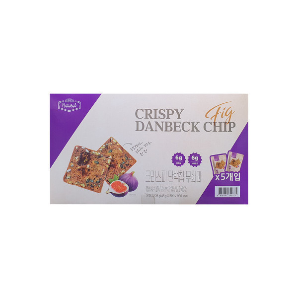 [오늘출발] 햅스토어 크리스피 단백칩 무화과 225g (45g x 5입) / 무료배송