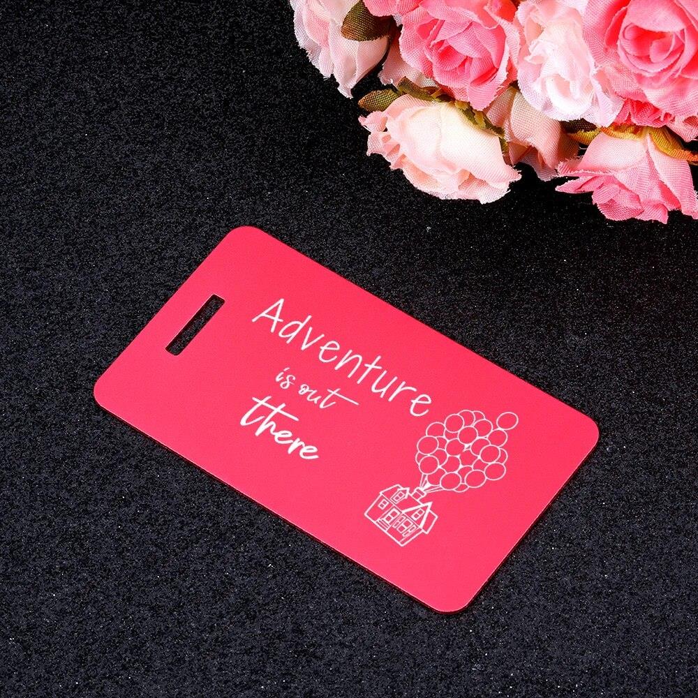 캐리어넥임택 맞춤형 여행 수하물 태그 이름 주소 가방 라벨 홀더