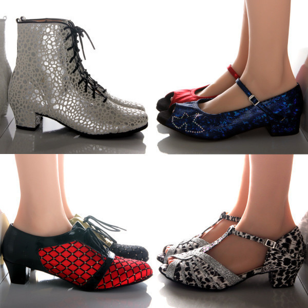 슈띠끄 수제 여성 댄스화 모음 2 - 라인 댄스화 스포츠 사교 라틴 재즈 방송 댄스 슈즈 샌들 구두 신발 / 무료교환