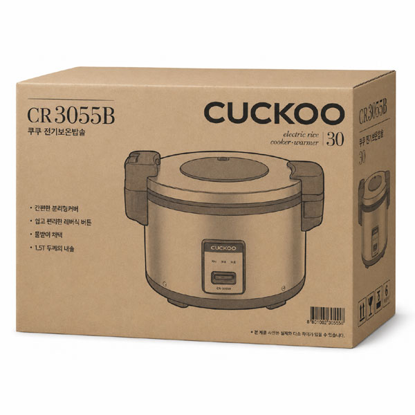 쿠쿠 쿠쿠 업소용 전기보온밥솥 CR-3055B - 30인용 K CR-3055B 쿠쿠 쿠쿠전자 쿠쿠 업소용 전기보온밥솥 CR-3055B