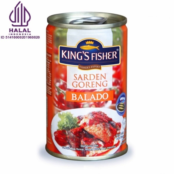 [오늘출발] kings fisher sarden balado 155g halal 킹스피셔 정어리통조림 사르딘 발라도 할랄식품