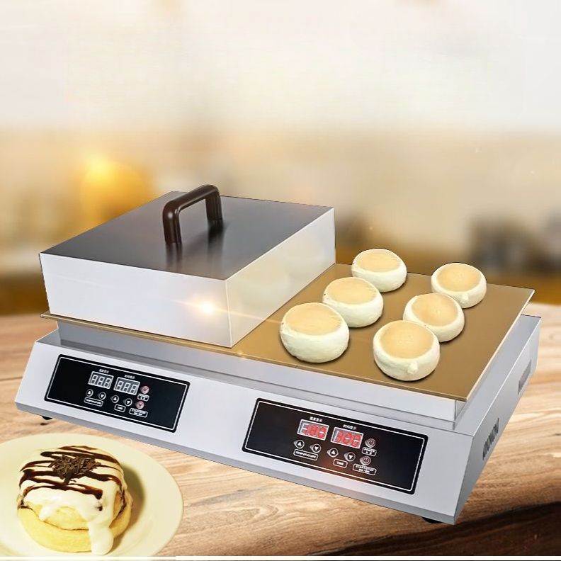 수플레 기계 팬케잌 스낵 휴게소 길거리 파르페 굽기