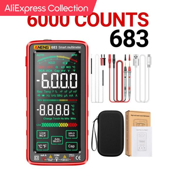 [오늘출발]AliExpress 컬렉션 ANENG 682 683 6000 카운트 디지털 멀티미터 스마 3.