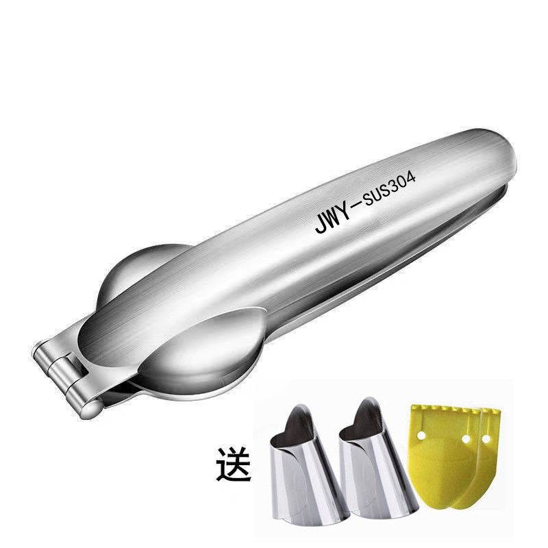 밤 칼집 내기 오프너 군밤 까는 기계 도구  샤 304 클래식 밤나무 클립(무료 방어구 2개 + 밤나무 발톱 2개