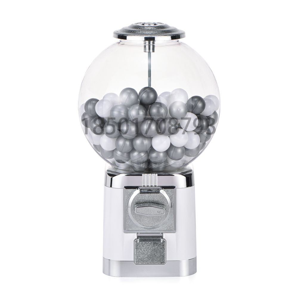 로또 추첨기 기계 경품 자동 번호 파워볼 뽑기머신 소품 화이트(공50개포함)