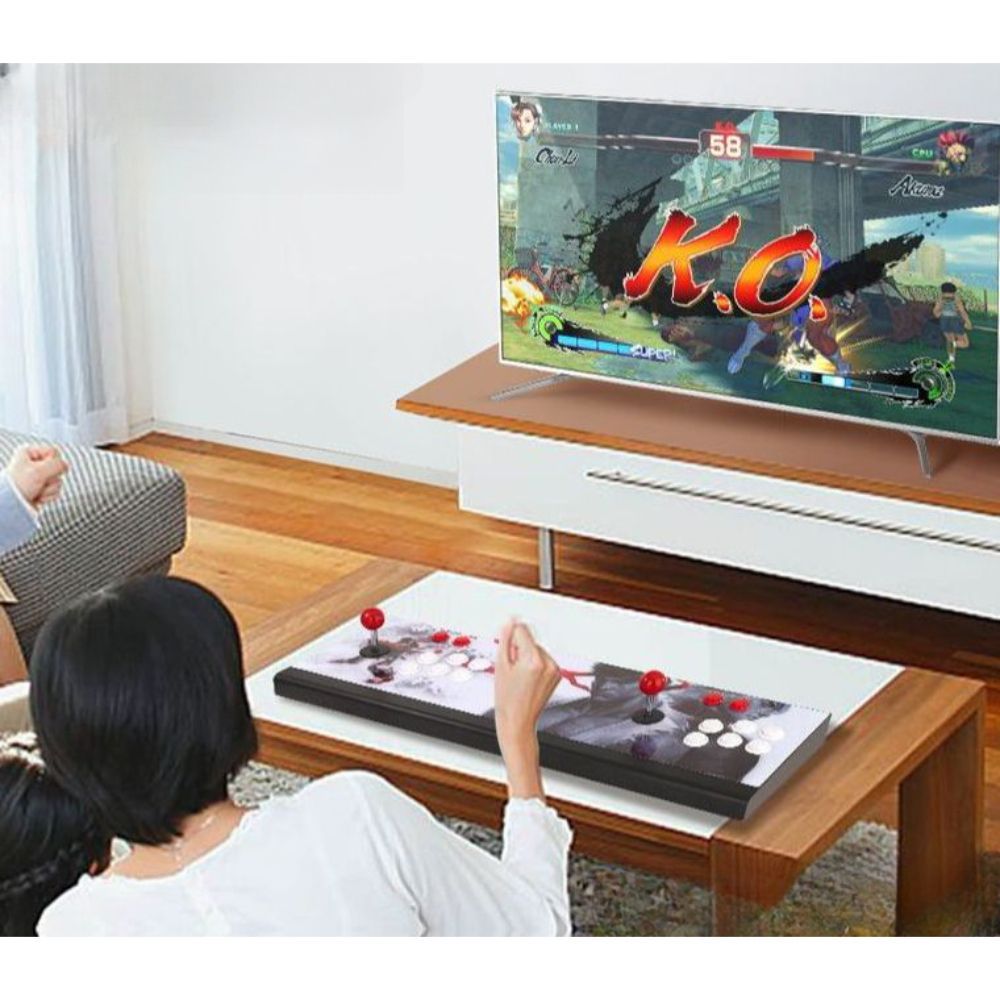 게임기  아케이드 홈 월계수 E-스포츠 18000 게임 8G 더블 조이스틱 머신 D3 판도라 승리 4 명