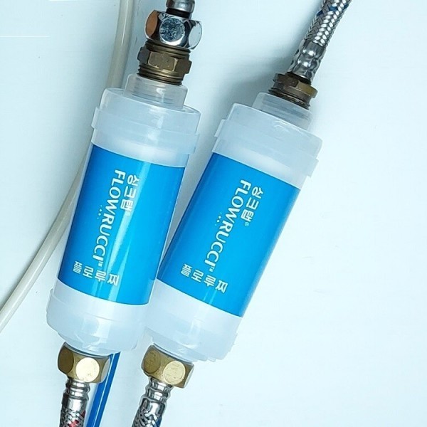 [엠큐더블유][오늘출발] 플로루찌 수도필터 주방수도필터 수도배관 수도 녹물 정수 연수 필터 녹물염소 필터로서 물때석회 완벽제거