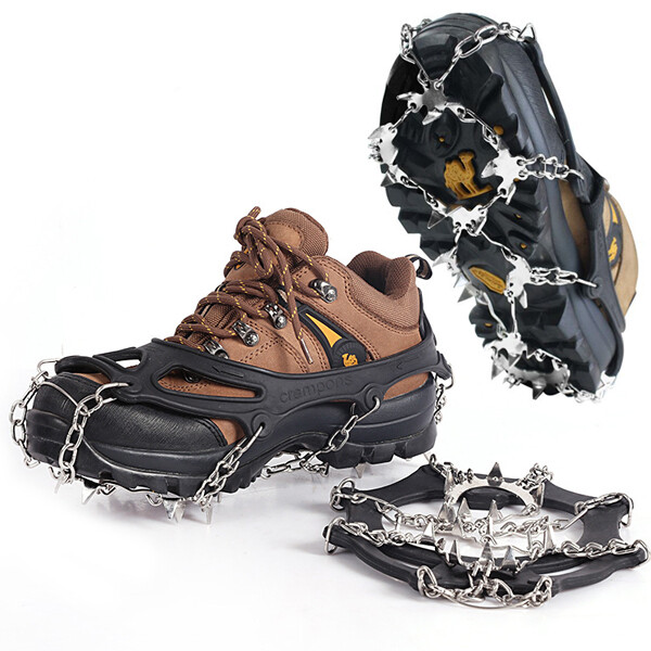 [스마일배송] 오엠티 19P 체인 등산 아이젠 빙판 겨울 눈길 미끄럼방지 휴대용 신발 스텐체인 OIZ-S19K