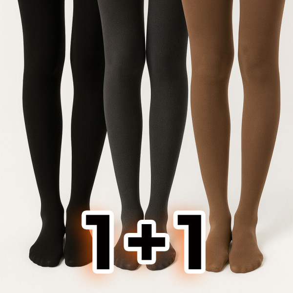 [오늘출발] 1+1 여성용/겨울 기모 올안풀리는/페이크 착시 시스루/유발 검스 스타킹
