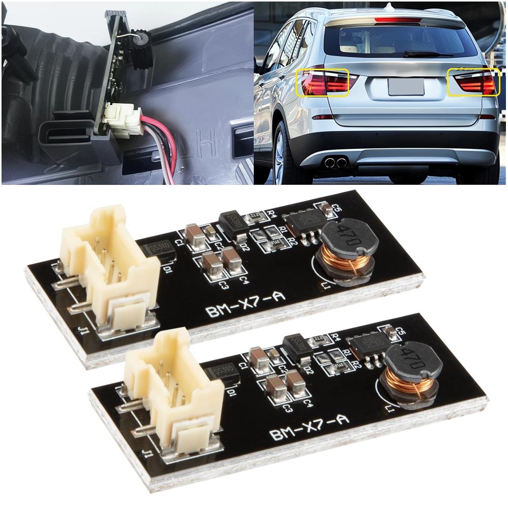 후방 드라이버 F25 LED 조명 수리 b003809.2 63217217314 교체 회로 기판 후미등 X3 스포츠 02CBA1101ABK듀