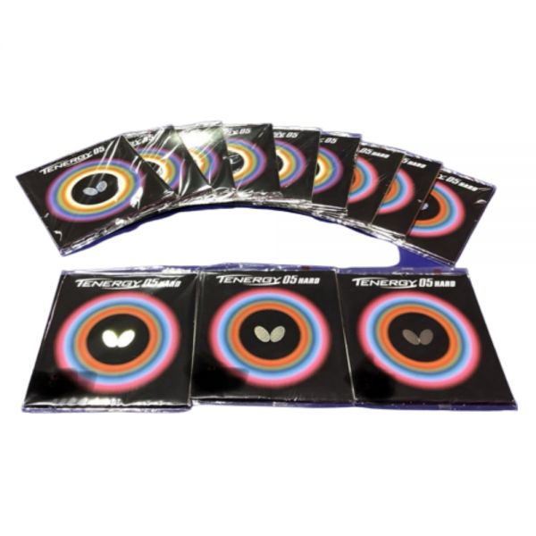 Butterfly T05 탁구 라켓 러버 탁구채 라바 교체용 테너지05 2.1 하드 FX