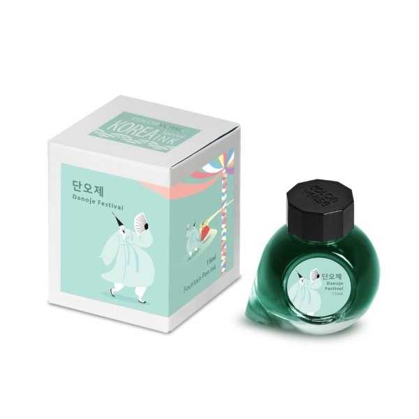 칼라버스 잉크  한국잉크 Project Ink No.048 단오제 15ml