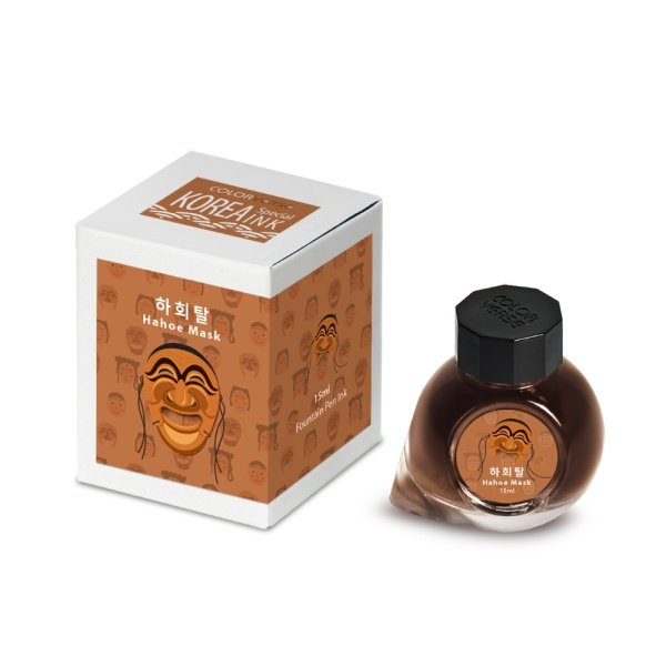 칼라버스 잉크  한국잉크 Project Ink No.051 하회탈 15ml