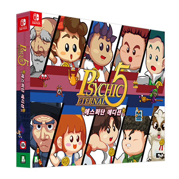 [오늘출발]닌텐도 스위치 사이킥 5 이터널  에스퍼단 에디션 한정판 한글판 새제품