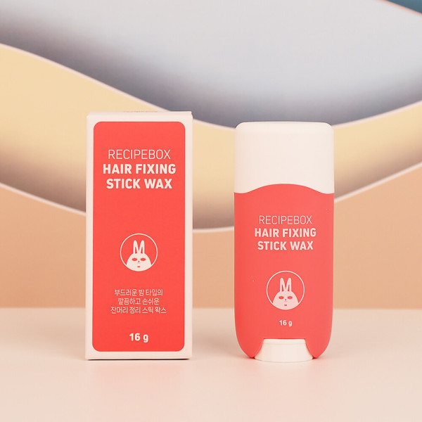 레시피박스 잔머리 고정 픽서 어린이 헤어 스틱 왁스 16g
