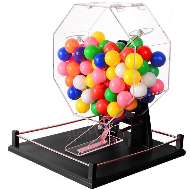 로또뽑기 볼 랜덤 회전 게임 미니 로또 파워볼 추첨