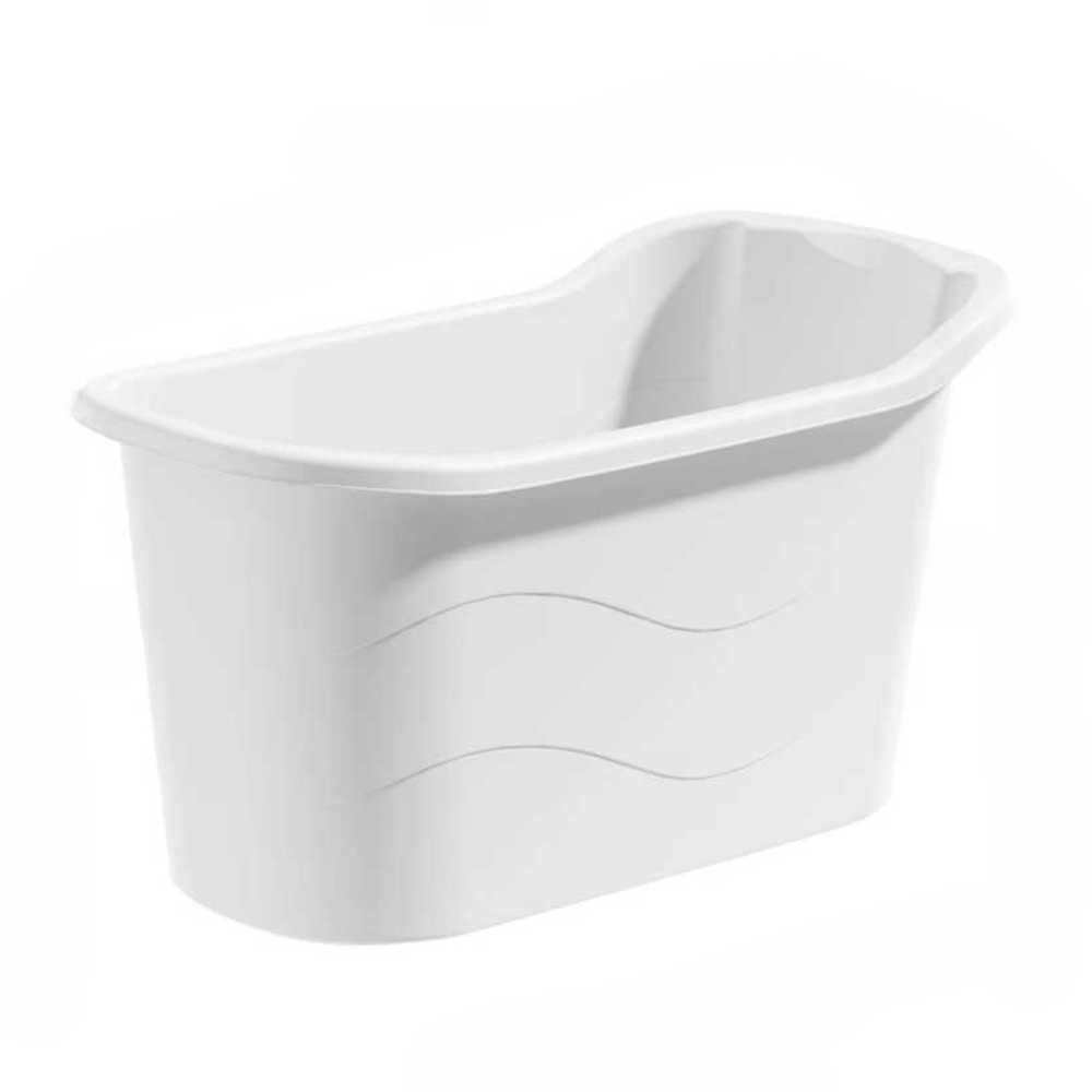 반신욕조 간이 파스텔톤 깊은 반신욕 가정용 사우나