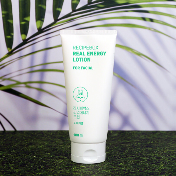 레시피박스 리얼에너지 어린이 키즈 초등학생 얼굴 로션 EWG그린등급 180ml