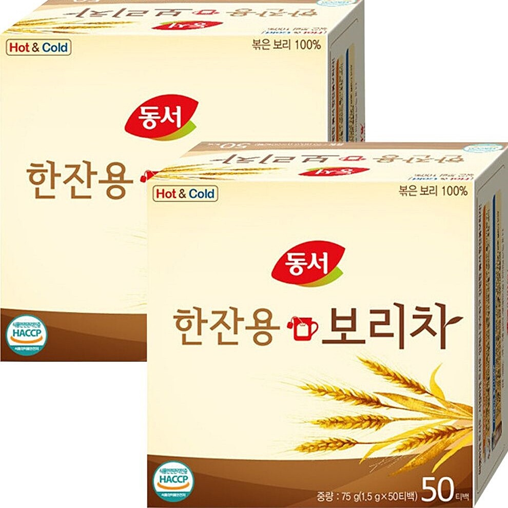동서식품 옥수수차 식수용 동서 한잔용 보리차 1.5g x 100T