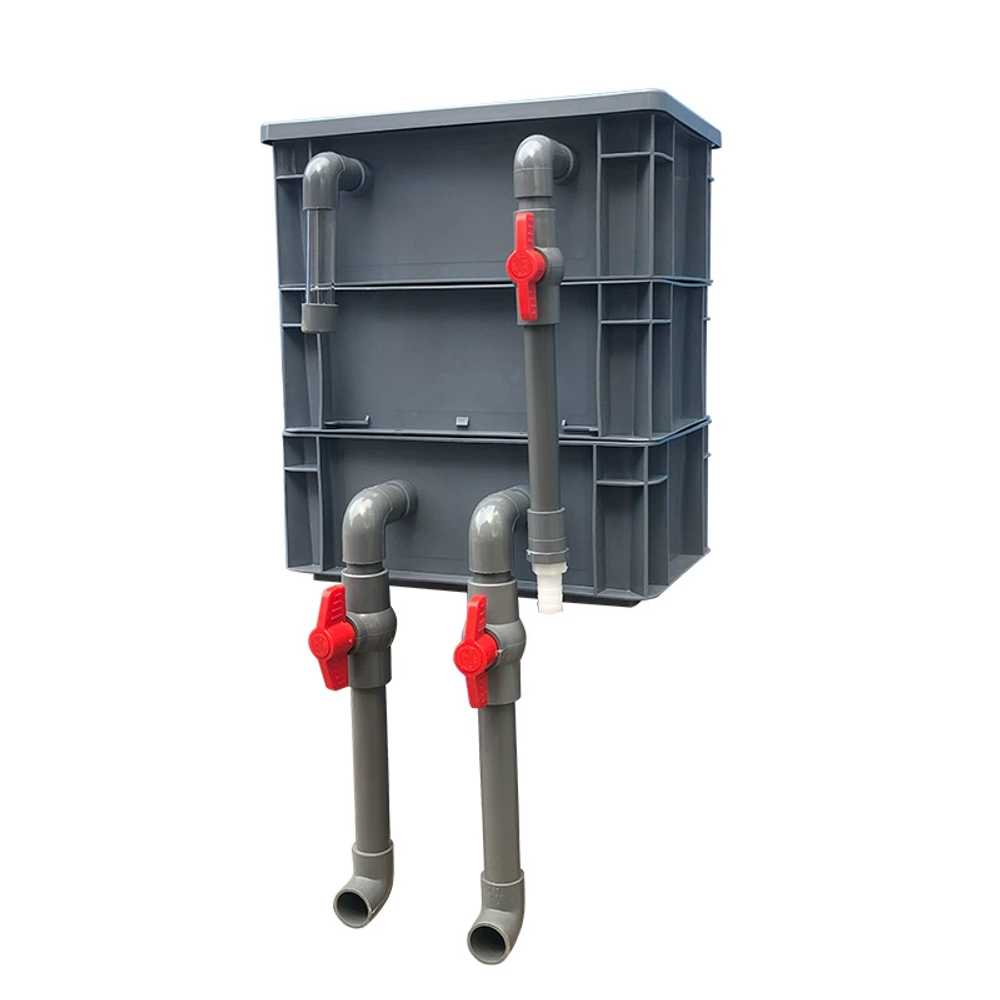 대형 어항 여과기 수조 필터 산소 정화 배럴 외부 탱크