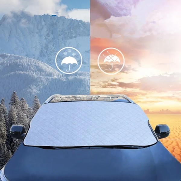 [오늘출발] 차량용 앞유리 덮개 성에방지커버 성애방지커버 자동차 햇빛가리개 경량